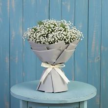 Букет цветов из:  Гипсофила в Стромынь