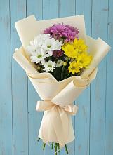 Букет цветов из:  Хризантемы в Стромынь