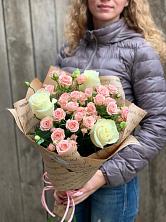 Букет цветов из:  Розы в Стромынь