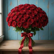Букет Красные розы Блэк Меджик в Стромынь