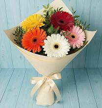 Букет цветов из:  Герберы в Стромынь