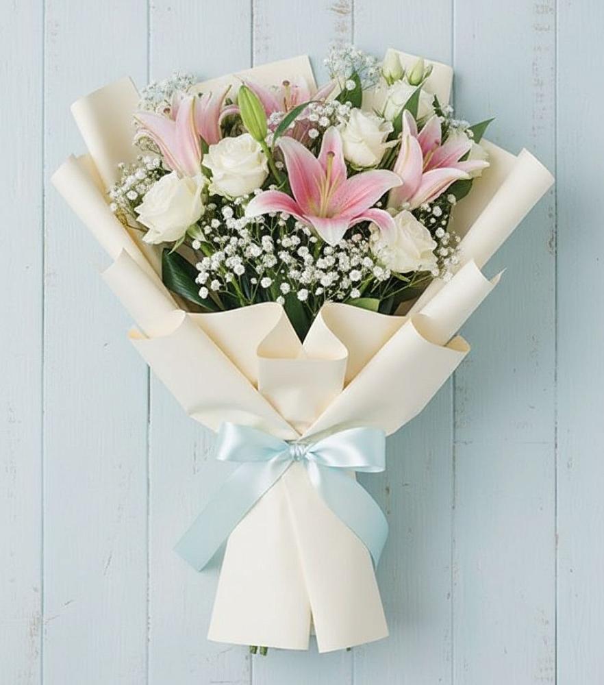 Букет цветов из: Лилии в Стромынь