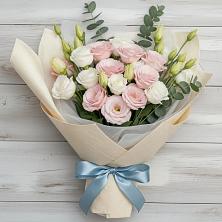 Букет цветов из:  Лизиантусы в Стромынь