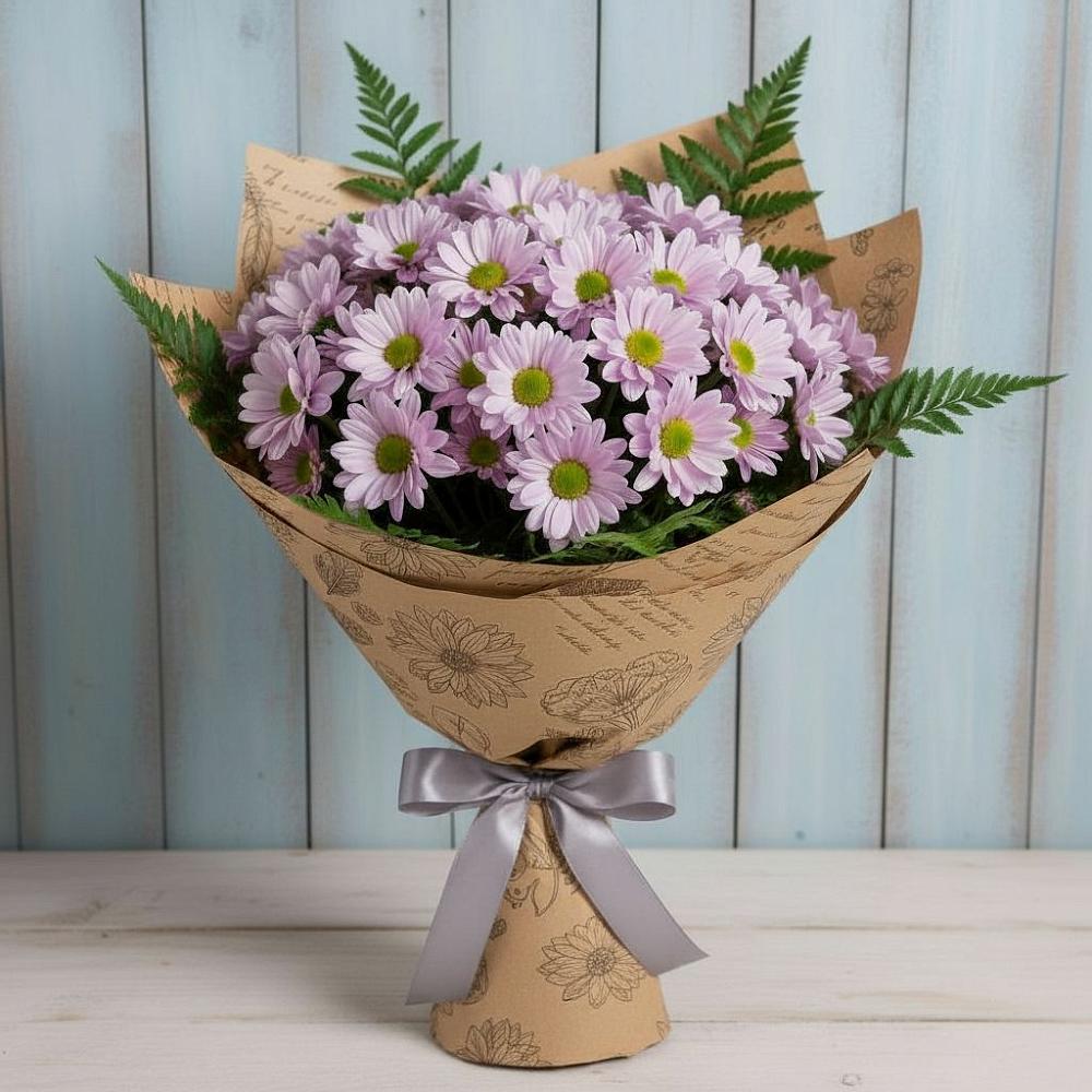 Букет цветов из: Хризантемы в Стромынь
