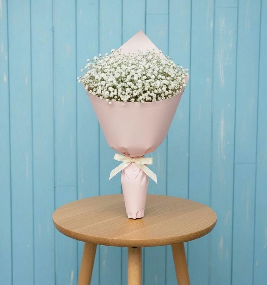 Букет цветов из: Гипсофила в Стромынь