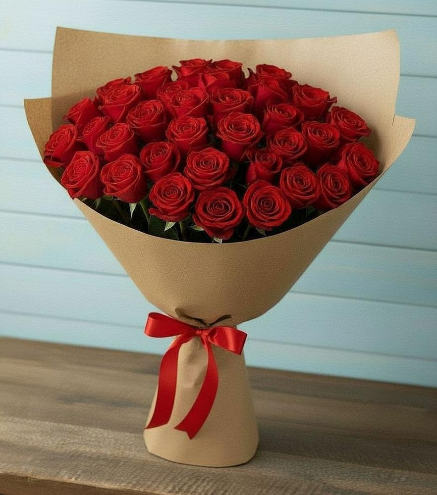 Букет Красные розы Милано в Стромынь