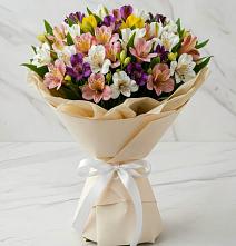 Букет цветов из:  Альстромерии в Стромынь