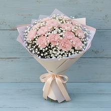 Букет цветов из:  Гвоздики в Стромынь