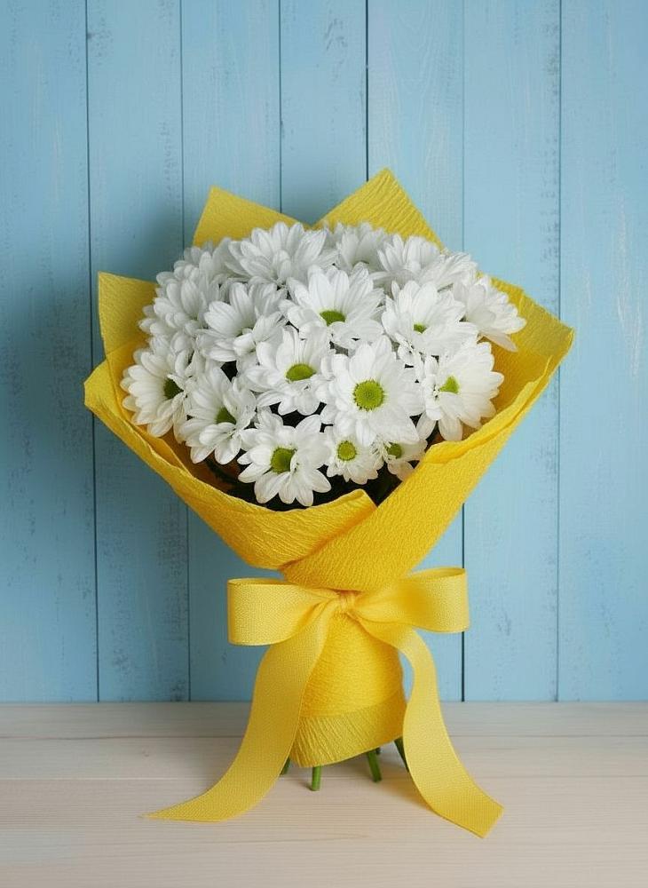 Букет цветов из: Хризантемы в Стромынь