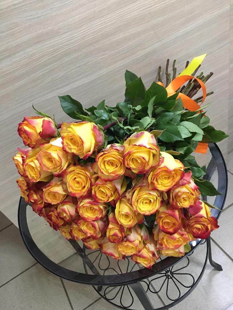 Букет Желтые розы в Стромынь