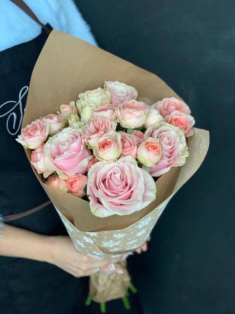 Букет цветов из: Хризантемы и Розы в Стромынь