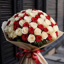 Букет Премиум микс Рэд энд Вайт #REPLACE_PRED# Стромынь
