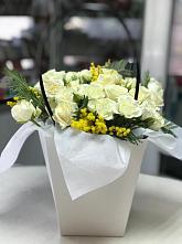 Цветочная композиция из Розы  в Стромынь