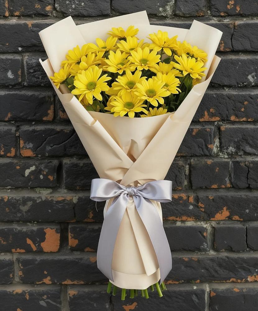 Букет цветов из: Хризантемы в Стромынь
