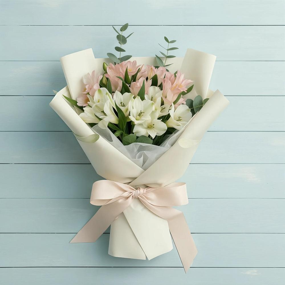 Букет цветов из: Альстромерии в Стромынь