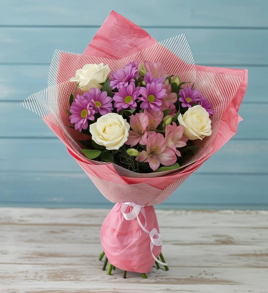 Букет цветов из: Герберы в Стромынь