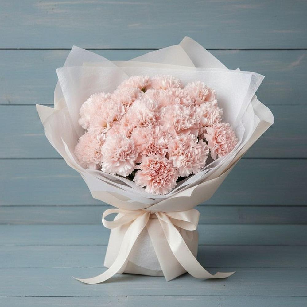 Букет цветов из: Гвоздики в Стромынь