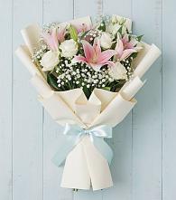 Букет цветов из:  Лилии в Стромынь